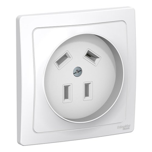 Розетка силовая Systeme Electric Blanca 32А 3P+N 400В белый картинка 